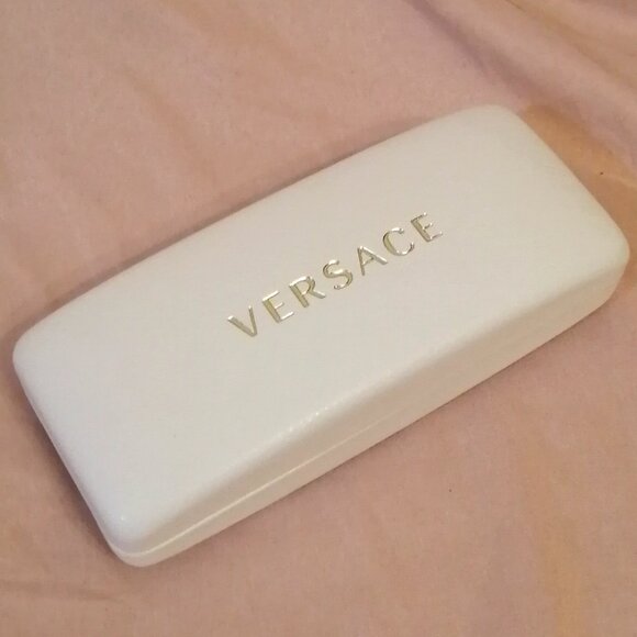 Versace Hardshell Leather Eyewear Case - Picture 3 of 4